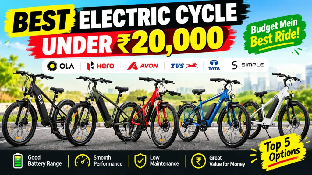 best ev cycle under 20000 in india